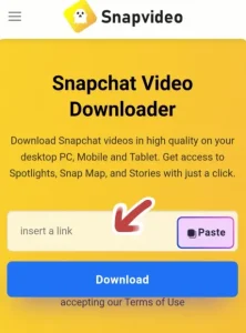 загрузчик видео Snapchat